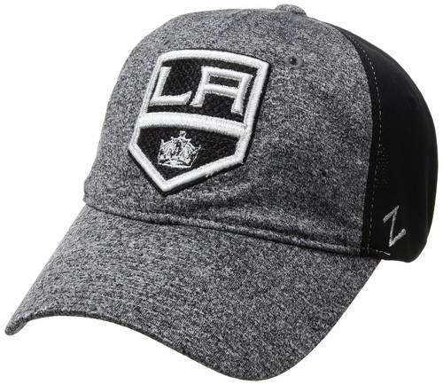 NHL Zephyr Boston Bruins Womens Harmony Performance Hat, Adjustable, Grey/Black