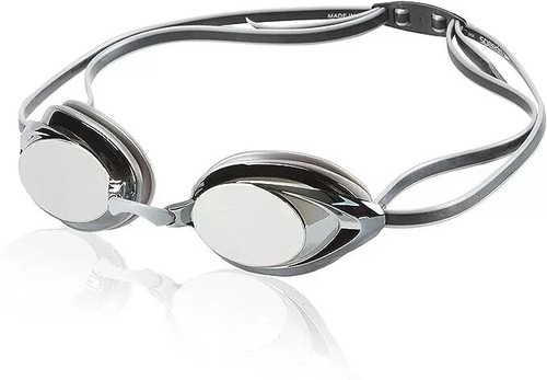 Speedo Vanquisher 2.0 Mirrored Swim Goggles for Swimming SILVER - NEW SEALED UK - Picture 2 of 2