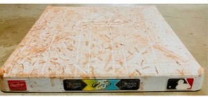 MLB Auth Game Used 1st Base Brandon Lowe Walk-Off HR Game Rays Red Sox 9/5/23🔥