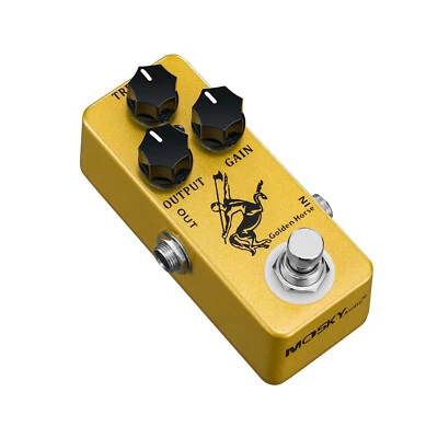 Pedal efecto para guitarra MOSKY Golden Horse OVERDRIVE pedal efecto Boost True Bypass