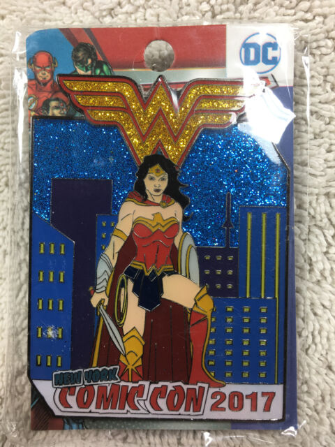 Wonder Woman Pin NYCC 2017 Exclusive New York Comic Con NEW DC Justice League