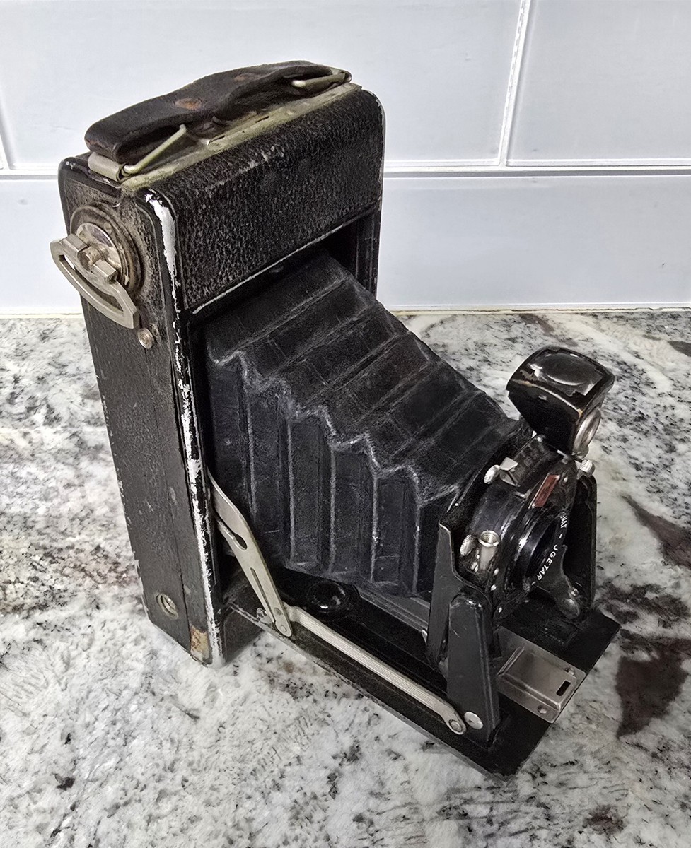 訳あり品】 Agfa BILLY- RECORD ANASTIGMAT-JGESTAR F8.8 蛇腹カメラ