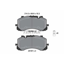NEW BRAKE PAD SET, DISC BRAKE FOR BENTLEY TEXTAR 2618601