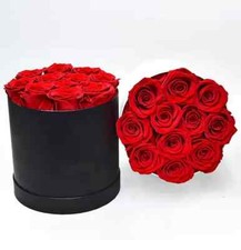 Eternal Real Roses in Round Boxes - Customized Preserved Flowers for Wholesale