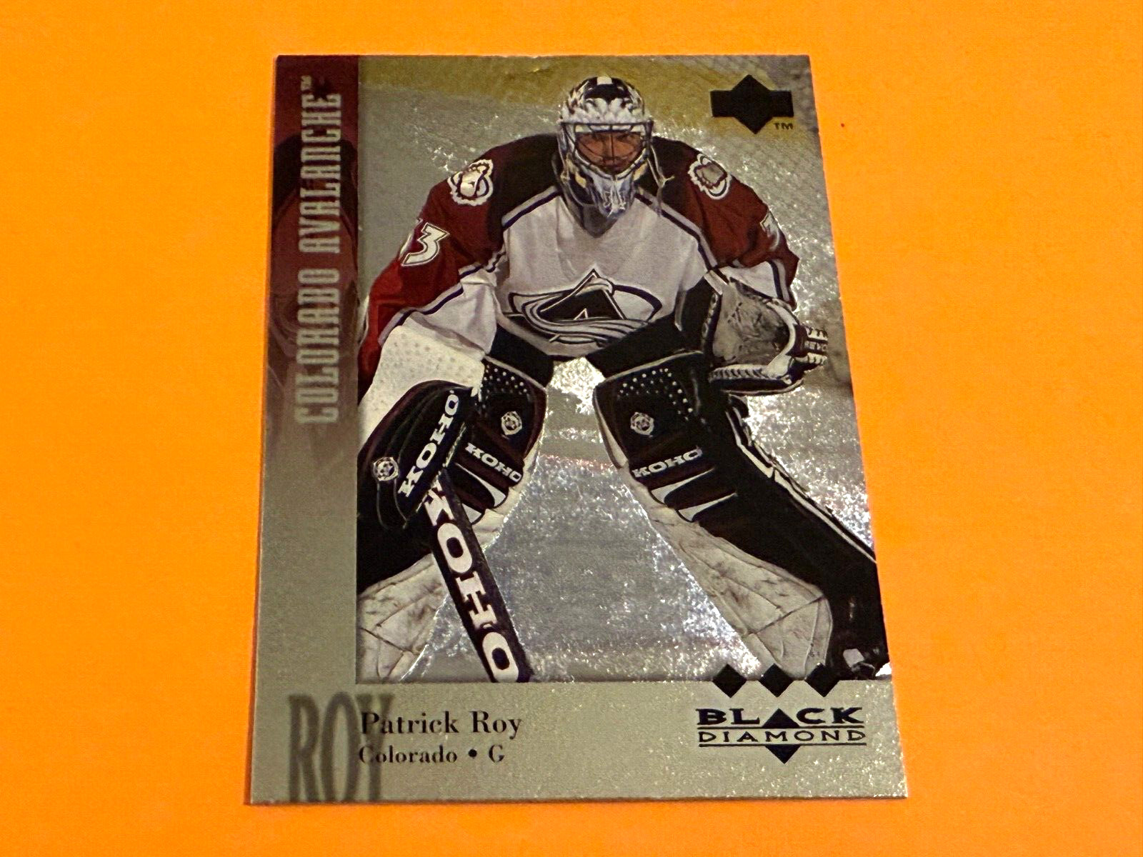 1996-97 UD Black Diamond Triple Diamond - Patrick Roy #174 Avalanche SP Rare!!!