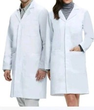 DR James Student Labcoat Classic Fit Smartphone Pocket DR6 Unisex size M White