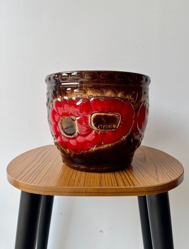 Vintage Plant Pot West German 887-22