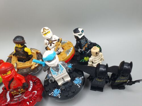 Lego Ninjago 7 Spinner Kreisel mit Figuren + Batman teils mit Zubehör ✅ - Bild 4 von 8