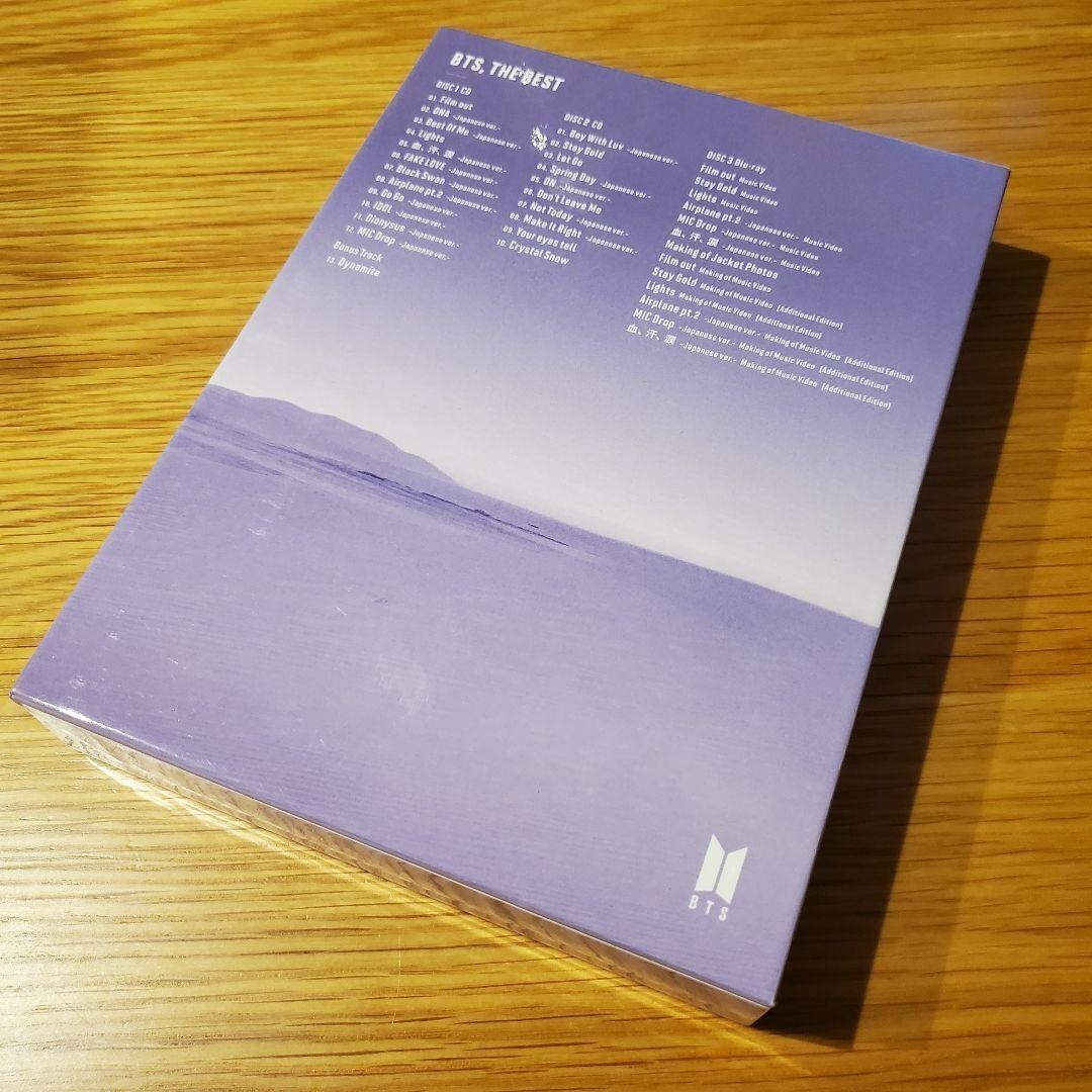 BTS The BEST Limited First Press Edition A 2 CD 1 Blu-ray Bangtan