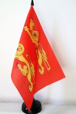DRAPEAU DE TABLE BASSE-NORMANDIE 21x14cm - PETIT DRAPEAUX 14 x 21 cm BAS-NORMAND