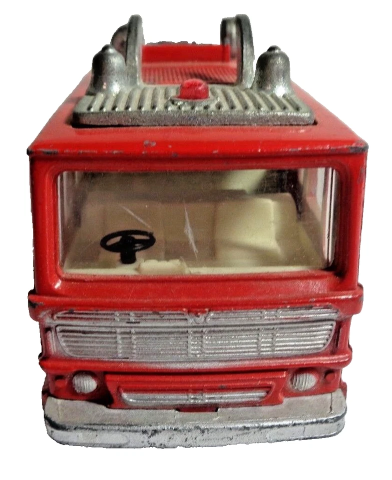 Vintage Dinky Die Cast Toy Merryweather Marquis Fire Tender # 285 - Image 3 of 4