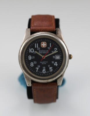 Wenger Classic Silver and Brown Timepiece Wenger Swiss Made Men main image 4