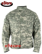 US Military ACU Digital Camo COMBAT Medium Regula SHIRT /COAT 50/50 Ripstop Army