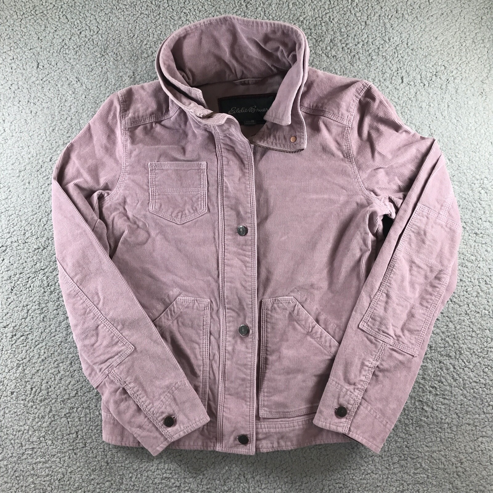 Eddie Bauer Corduroy Jacket Womens XS 