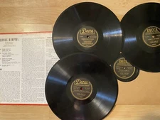 RARE JAZZ 4x78 SET Lionel Hampton Souvenir Album Decca 669