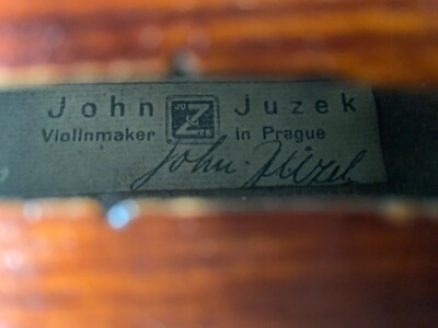 Vinage Czech John Juzek Violin 4/4 | eBay