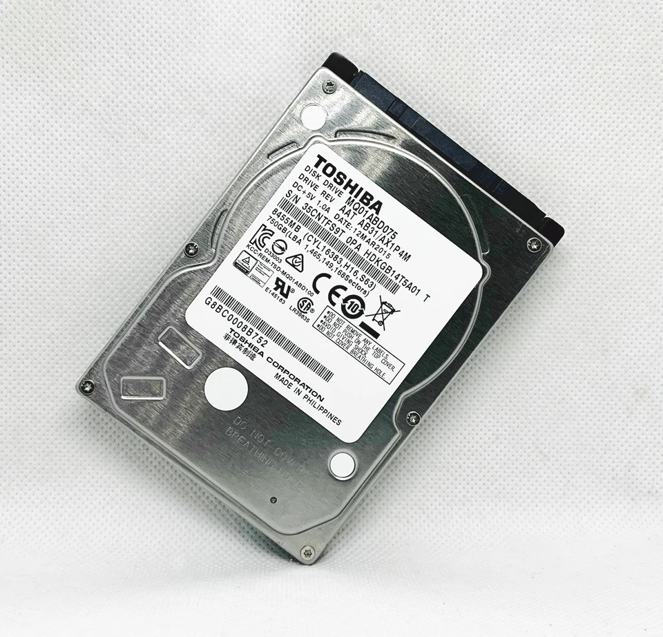 Toshiba 750GB 5400RPM 2.5" MQ01ABD075 SATA Notebook hard drive - Image 2 of 4
