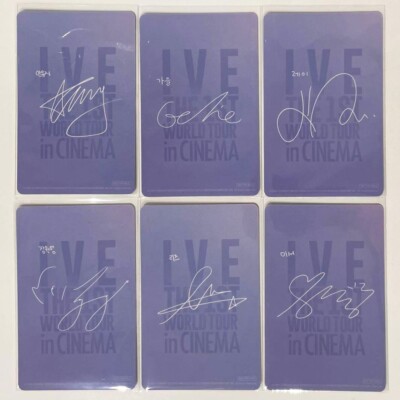 IVE CINEMA The 1st Tour Movie Ticket JAPAN Benefit Official Photo