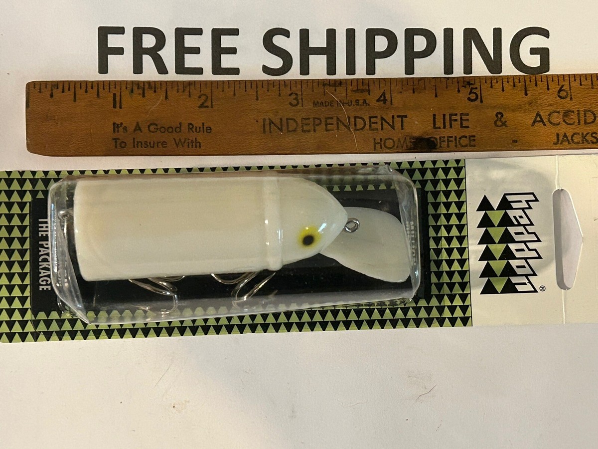 Heddon BIG BUD Fishing Lure BONE COLOR FISHING LURE TACKLE