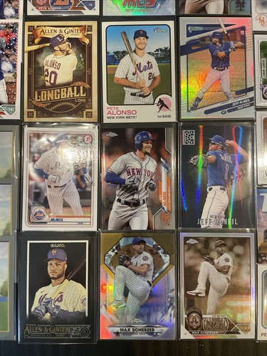 2018-2024 NEW YORK METS LOT (66) Parallels Inserts Refractors Color #'d - Picture 5 of 9