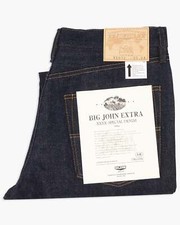 Big John XXXX-Extra XX002 Slim Straight Mens Jeans - 15.8oz Unsanforized Selvedg