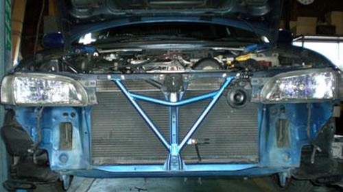 CUSCO 660-492-FM Power Brace Front Member for SUBARU Impreza GC8 NEW - Picture 12 of 12