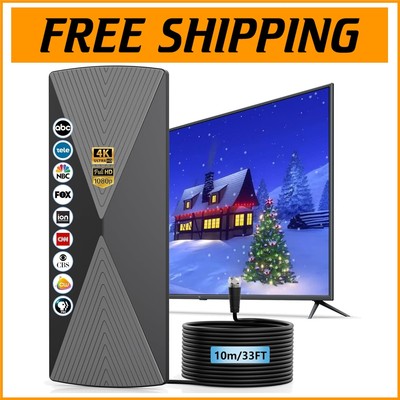 Ultimate 1200+ Mile Long Range TV Antenna for Clear HD Channels Anywhere