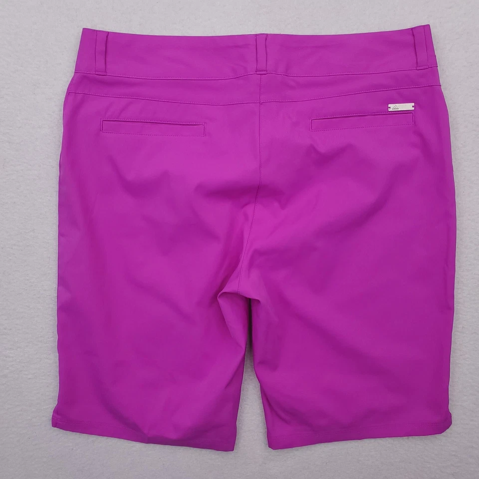 Pantalones Cortos Adidas Para Mujer 10 Rosa Fuscia Chino Rendimiento Golf Atletismo Aire Libre Foto 4 de 4