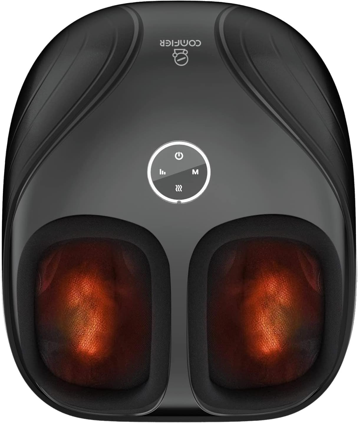 Massaggiatore per Piedi Con Calore, Elettrico Shiatsu Massaggiatore per Piedi Co