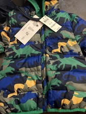 Epic Tread Boy Dinosaur Print Toddler Packable 2T Packable Jacket NWT