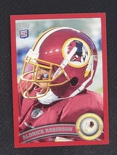 2011 Topps Red /77  Aldrick Robinson #205 Rookie RC