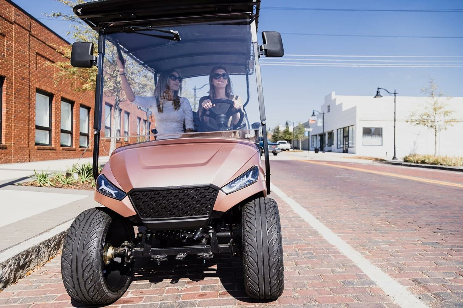 Set of 4 Golf Cart Street Tires 215/40-R15 GTW Fusion GTR Steel Belted Radial