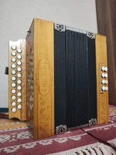 Video! Hohner Pokerwork C/F Small Diatonic Button Accordion