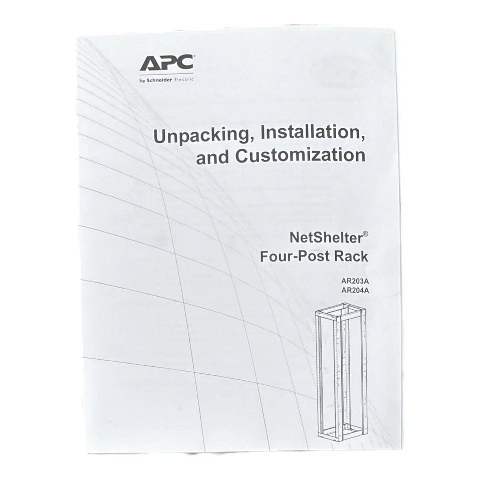 APC AR203A Serverschrank 44HE NetShelter Four-Post Rack - Bild 2 von 2