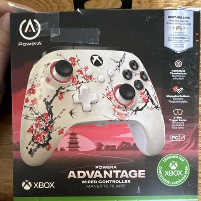 PowerA Advantage XBGPAWIH Wired Controller for Xbox & PC Sakura Hall Effect