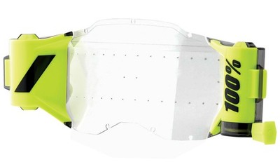 100% Accuri 2/Racecraft 2/Strata 2 Forecast Goggle Roll-Off Film System Yellow