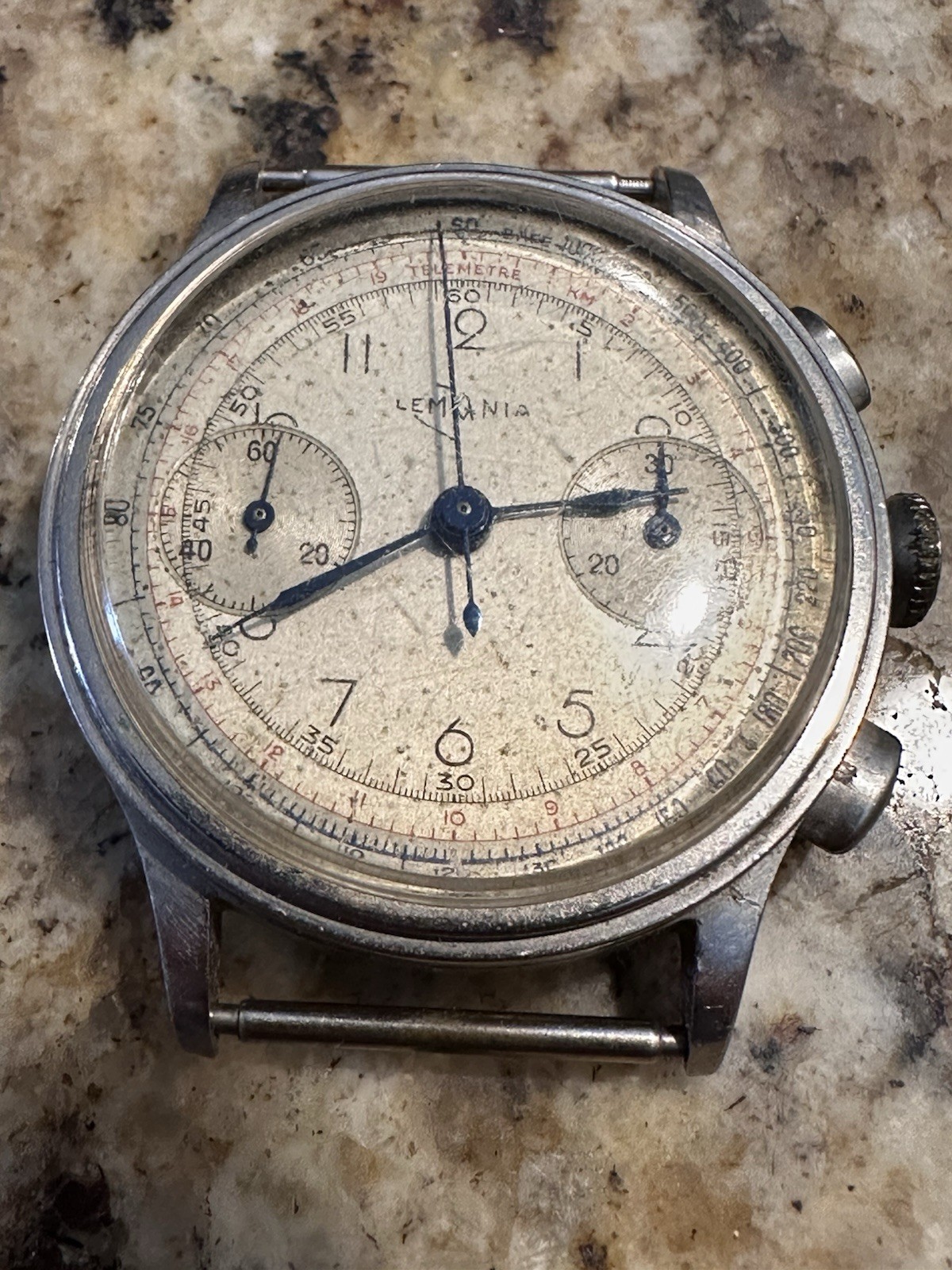 Wrist Watch Lemania Vintage Face Only - vintagewatches.pk