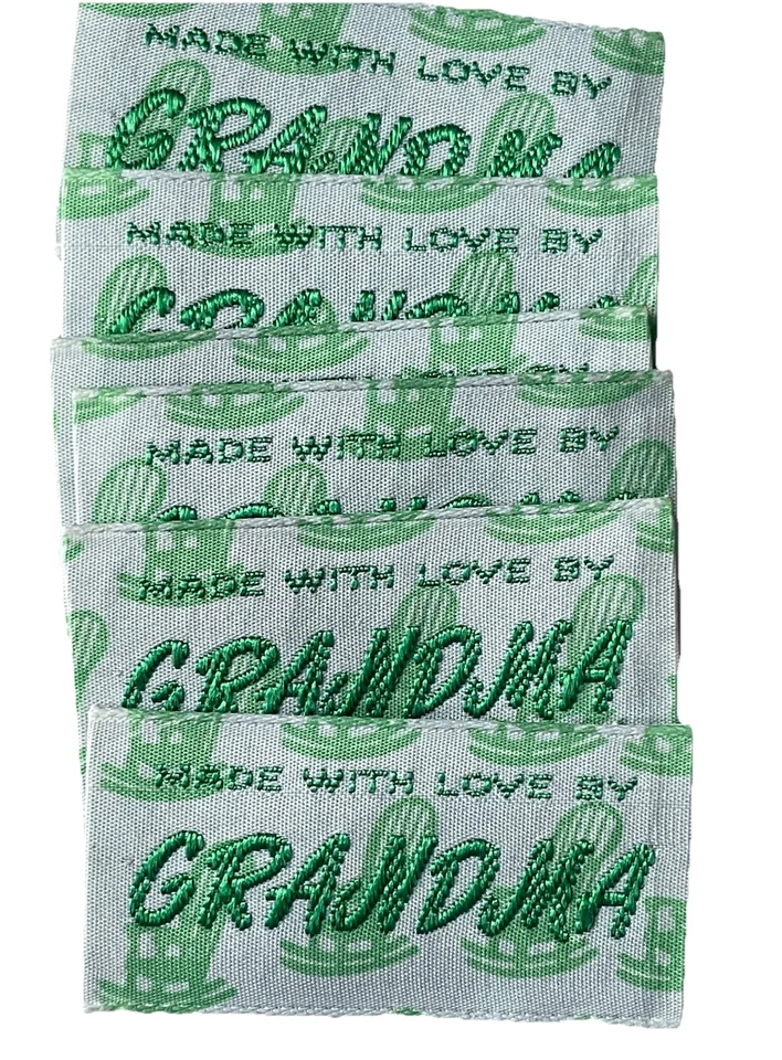 Винтажный микс лот пришить в этикетки тканые этикетки новый старый запас бабушка мама 20ct - Изображение 4 из 4