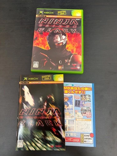 Ninja Gaiden Black Import Japan Xbox Japanese ver.