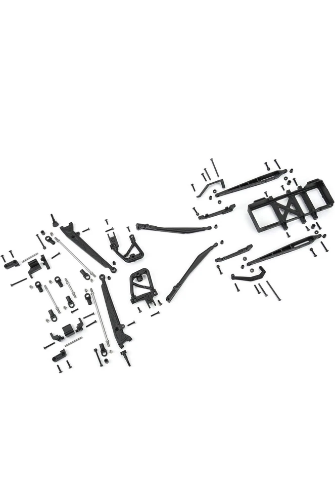 Kit de conversión de suspensión precorredora Pro-Line Axial SCX10 I/II Twin I-Beam 2x2 Foto 2 de 4