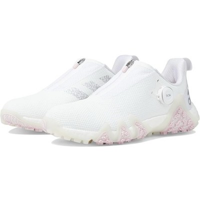 Adidas Women's Codechaos 22 Boa Spikeless Golf Shoes - White/Pink
