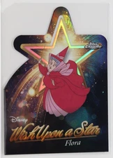 FLORA 2025 Topps Disney Wonder Wish Upon a Star Chrome Die-Cut #W-10
