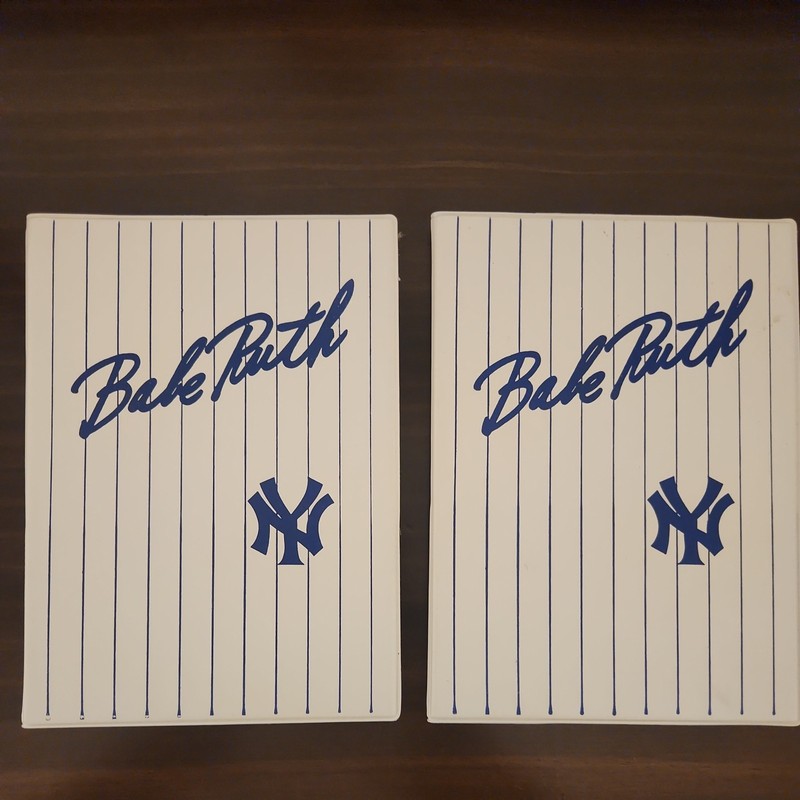 2 BABE RUTH 1989 CMC Lmt. Edition 20 Card Sets w/ Binder, Talking Baseball Card