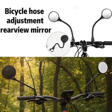 Bike Handlebar Mirror 2 Pack - Rotatable And Adjustable Wide Angle Rear View