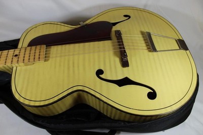 Old Kraftsman/Kay K-1/P-1(推定)ギター　ビンテージ 1960's Kay Old Kraftsman Archtop F Hole Guitar, Honey Blonde w