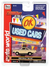SC390B2 Auto World Thunderjet OK Used Cars 1962 Chevrolet Bel Air Coupe Tan HO