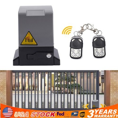 1800kg Automatic Sliding Gate Opener Motor Remotes Control Gate Opener 3968lbs