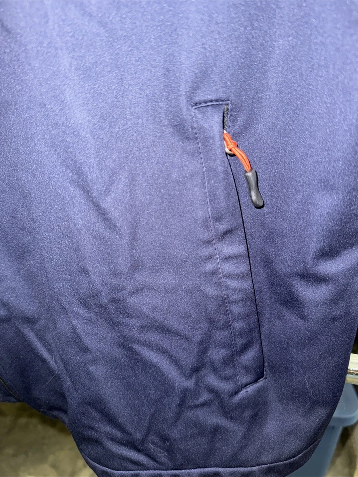 32 Degrees Cool Light Weight Men’s Jacket Full Zip Navy Blu - Image 4 of 4