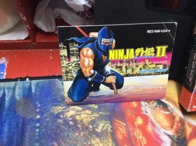 Ninja Gaiden II The Dark Sword of Chaos 2 Nintendo NES Complete CIB Box W/Manual