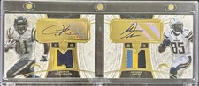 2013 Topps Supreme Ladainian Tomlinson Antonio Gates Autograph Booklet /15